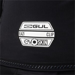 2025 Gul Mens Code Zero Evoskin Long Sleeve Rash Vest CZ0001 - Black